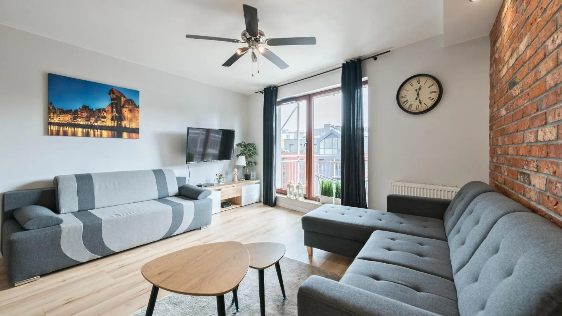 Waterlane Island - Riverview Pool, Spa, Gym & Parking By Downtown Apartments Gdansk