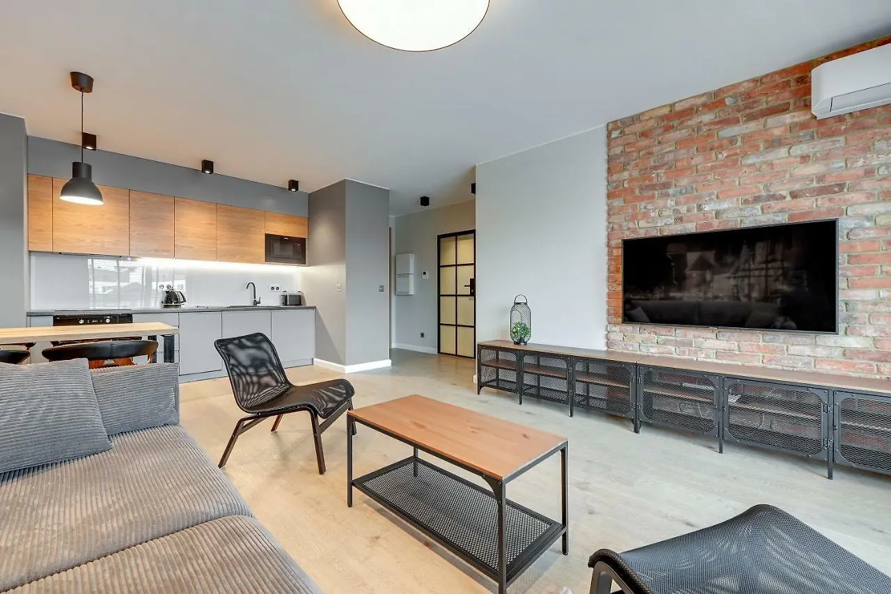 Waterlane Island - Riverview Pool, Spa, Gym & Parking By Downtown Apartments Gdansk