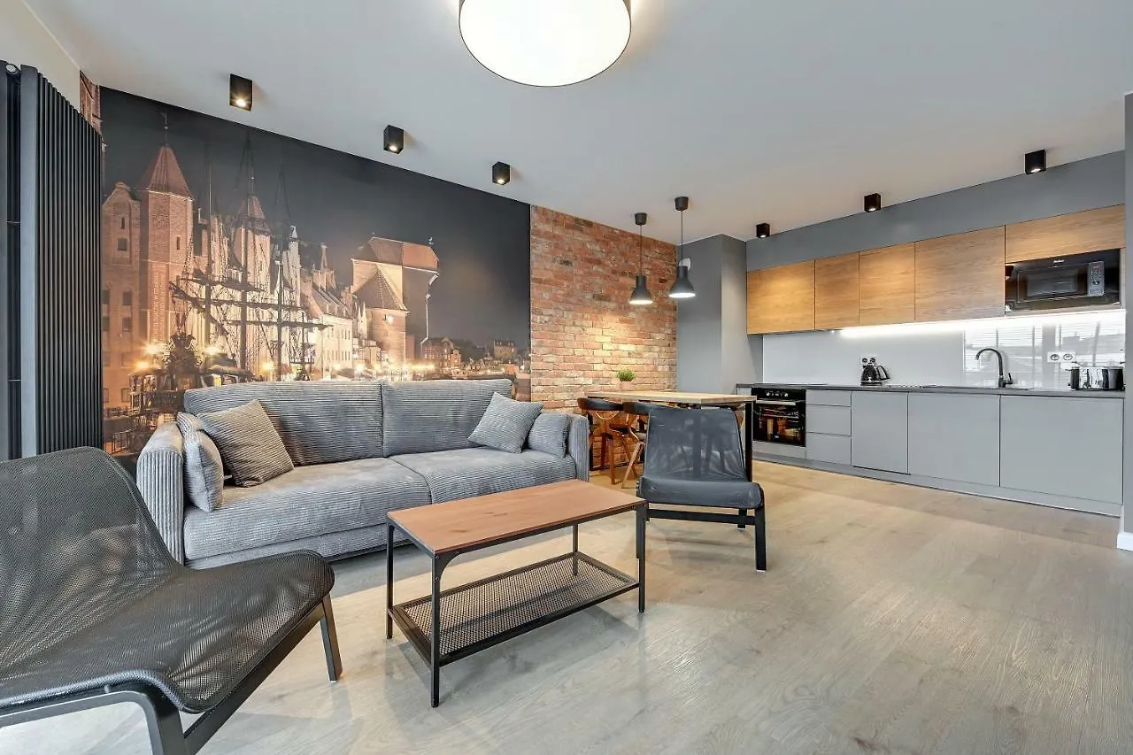 Waterlane Island - Riverview Pool, Spa, Gym & Parking By Downtown Apartments Gdansk 0*,  Poland
